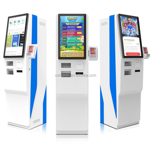 23.6 Inches Factory Direct Indoor Use Self-Service Payment Terminal Curved Touch Screen New Self-Ordering <strong>System</strong> Cash Change SDK - Product Image 2