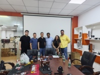 SINON Tuya TTLock Kunci Pintu Pintar Sidik Jari WiFi Bluetooth Tanpa Kunci Digital dengan Mortise 6068 untuk Pintu Kayu