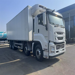 Camión Refrigerado ISUZU Euro 5 <span class=keywords><strong>de</strong></span> Alta Calidad, Diésel Manual Eficiente con Sistema <span class=keywords><strong>de</strong></span> Refrigeración Carrier/ThermoKing 8*4 en Guinea - Product Image 1