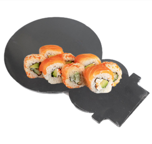 Vente en gros de cadeaux de Noël bonhomme de neige ardoise assiettes et plats planche à découper de Noël assiette à <span class=keywords><strong>sushi</strong></span> <span class=keywords><strong>plateau</strong></span> de service alimentaire - Product Image 5