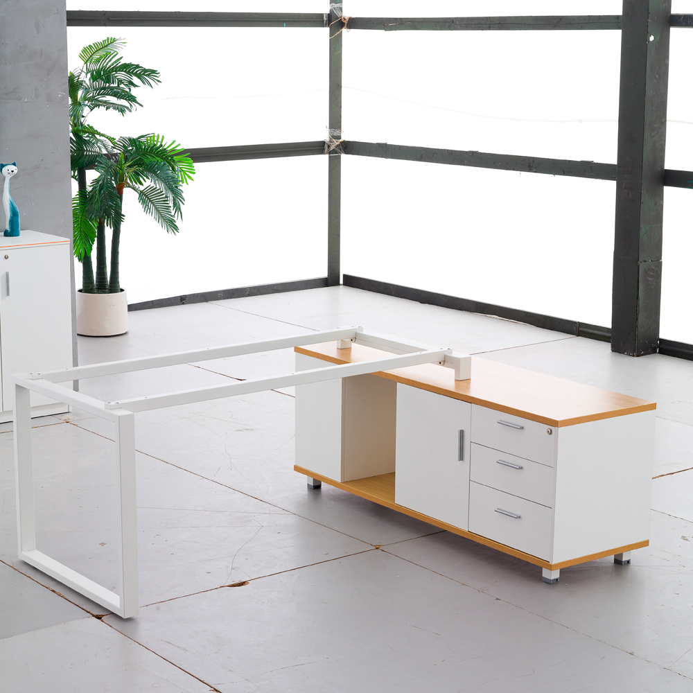 Durable table exécutive moderne de fournitures de bureau PDG poste de travail de bureau