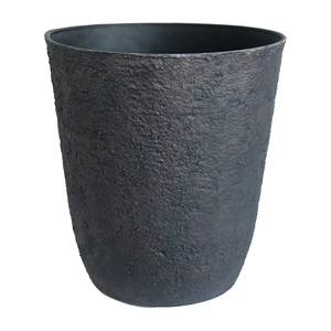 Outdoor garden decor large flower pots recycled plastic composite tall plant planter pot