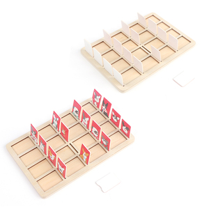 Juego de mesa de madera para niños y adultos, juego de adivinación Montessori, 2022 - Product Image 6