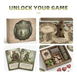 F Serene Floating Archipelago Handmade Strategy Board Game Set Modular Map Scenario Cards Relaxing Cooperative Group Playing - Product Image 3