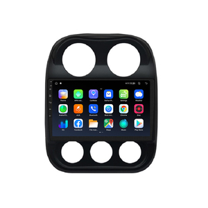 10 Inch 2G + 32GB 4 Core Màn Hình Cảm Ứng Car Navigation DVD Player Cho Jeep La Bàn 2010-2016 Carplay <span class=keywords><strong>Android</strong></span> 2 DIN Đài Phát Thanh - Product Image 2