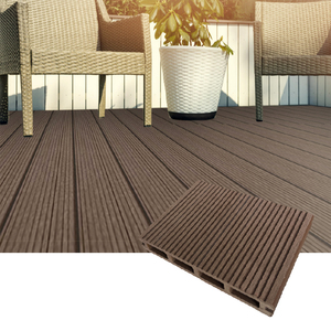 Không Thấm Nước Sinh Thái Thân Thiện Với Sàn Gỗ Ngoài Trời Sàn Gỗ Composite Decking Cho Bên Ngoài Trang Trí Siding Tấm Bên Ngoài Bức Tường - Product Image 3