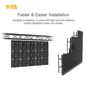 Grand écran publicitaire intérieur à rafraîchissement élevé Location de LED Extérieur extérieur Location de LED Écran d'affichage mural vidéo pour concert - Product Image 3