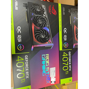 Carte graphique d'occasion ASUS ROG STRIX GeForce RTX 4070 Ti 12 Go GDDR6X avec DLSS 3 et performances thermiques de pointe - Product Image 5
