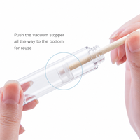 Flacon pulvérisateur sous vide rechargeable de 5 ml, 10 ml, 15 ml, flacon portable sans air pour cosmétiques, parfum, lotion, soin de la peau, distributeur de liquide de voyage