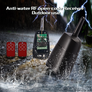 Design impermeabile ricevitore a doppio canale aperto per apertura porta Garage universale YET894 AC/DC 9-24V Controller per autosistema - Product Image 4