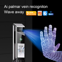 Cerradura Inteligente Digital KROVI JDRM01 CNC, Totalmente Automática, con Reconocimiento Facial, WiFi, Tuya, para Puertas de Madera/Aluminio