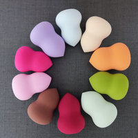 Lot d'éponges de maquillage en forme d'œuf, douces, pour poudre, utilisation humide et sèche