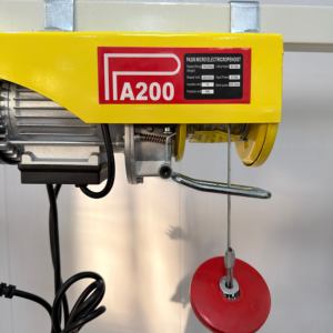 PA Mini <span class=keywords><strong>Electric</strong></span> <span class=keywords><strong>Hoist</strong></span> <span class=keywords><strong>Electric</strong></span> Wire Rope <span class=keywords><strong>Hoist</strong></span> Kapasitas 100-1200KG, Bersertifikat CE Tugas Berat untuk Pengangkatan Industri. - Product Image 5