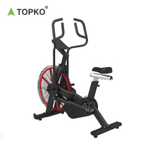 Vélo de cardio commercial TOPKO, équipement de fitness pour salle de sport, vélo à résistance à l'air, machine de fitness