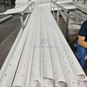 <span class=keywords><strong>Tubería</strong></span> <span class=keywords><strong>Perforada</strong></span> de PVC Blanca de Alta Presión, Certificada por NSF, SCH40 ASTM D2665, de 4 Pulgadas y 20 Pies de Longitud, <span class=keywords><strong>para</strong></span> <span class=keywords><strong>Drenaje</strong></span> de Viviendas - Product Image 1