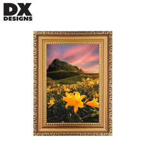 DX Designs Wholesale Cheap Gold Carved Plastic <strong>Photo</strong> <strong>Frame</strong> - 4x6 5x7 8x10 Inch <strong>A5</strong> A4 A3 Elegant PS Picture <strong>Frame</strong> for Home &amp; Wall - Product Image 1