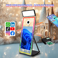 Многофункциональные светодиодные ленты для фотобудки Magic Mirror, совместимые с камерой и принтером, для селфи-фотобудки с зеркалом