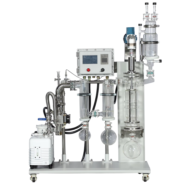 Laboratory Energy Efficient Thin Film Evaporator Vacuum Distillation Evaporators with Food and Beverage