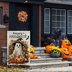 ชุดรูป<span class=keywords><strong>แบบ</strong></span>วันฮาโลวีนและเก๋ไก๋ธงสนามสนามสนามสนามสนามสนามสนามพิมพ์ซับลิเมชันสองด้านออก<span class=keywords><strong>แบบ</strong></span>ได้ตามต้องการ - Product Image 5