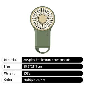 2025 New Arrival <b>Mini</b> Pocket Fan Portable Summer <b>USB</b> Rechargeable Handheld Small Silent Fan for Business - Product Image 2