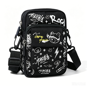 Customized Nylon Adjustable Strap Front <b>Pocket</b> Waist Bag - Product Image 1