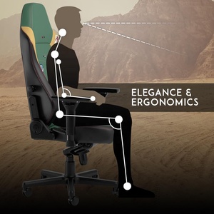 Fournisseurs de premier plan Chaise d'ordinateur Anji Hero Series <span class=keywords><strong>Boba</strong></span> <span class=keywords><strong>Fett</strong></span> Edition Chaise de jeu durable et confortable verte avec base robuste - Product Image 5