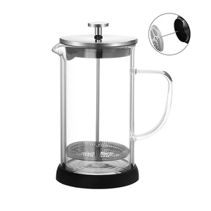 Presse française En Acier Inoxydable <span class=keywords><strong>à</strong></span> Double paroi Café <span class=keywords><strong>Piston</strong></span> (1l) <span class=keywords><strong>Cafetière</strong></span>/théière: double écran Système - Product Image 1