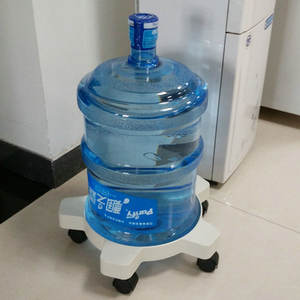 Carrito de planta de servicio pesado <span class=keywords><strong>con</strong></span> <span class=keywords><strong>ruedas</strong></span>, <span class=keywords><strong>base</strong></span> móvil <span class=keywords><strong>para</strong></span> <span class=keywords><strong>macetas</strong></span> <span class=keywords><strong>grandes</strong></span>, botella de agua, rodillo Dolly móvil - Product Image 5