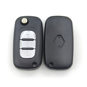 Coque de clé de remplacement pour véhicules <span class=keywords><strong>Clio</strong></span> <span class=keywords><strong>3</strong></span>, Master, Kangoo, Twingo, 2/<span class=keywords><strong>3</strong></span> boutons, télécommande de voiture, fabricant - Product Image 2