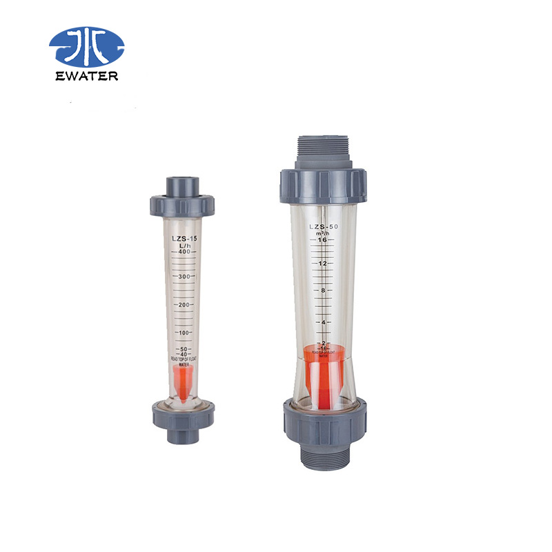 Цена по прейскуранту завода прочный пластиковый ABS Тип трубки Жидкостный расходомер для завода по очистке воды Ro