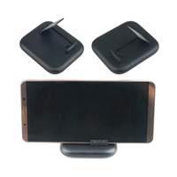 Kit de câbles de voyage multifonctionnel 8 en 1, boîte de rangement portable avec miroir, support de téléphone, emplacement pour carte SIM, emplacement pour carte TF, adaptateur USB