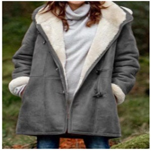 Manteau de style coréen vintage à manches longues pour femmes avec doublure en soie veste d'hiver chaude confortable avec fermeture éclair pour une utilisation en extérieur - Product Image 2