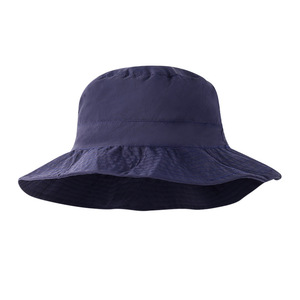 Bucket Hat For Men And Women Polyester Quick Dry Waterproof Sun Protection Outdoor Hiking Hat In Black Military Green Navy Blue - Product Image 3