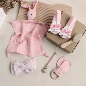 Ensemble en coton pour bébé 2026 – Chaussettes antidérapantes et attache-sucette de sécurité – Essentiel pour les nouveau-nés - Product Image 6