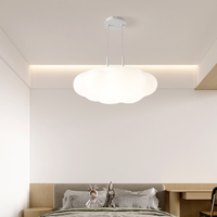 Dekorasi Awan Putih Modern Kreatif Lampu Langit-langit Kamar Anak-anak