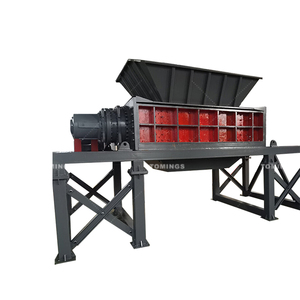 Broyeur à double axe pour métaux de rebut, adapté aux déchets domestiques, aux déchets plastiques et aux machines de broyage des métaux - Product Image 1