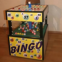 Máquina de Bingo con Pantalla Digital, Consola de Juego de Bingo Eléctrica para 75/90 Bolas, Ideal para Reuniones y Promociones