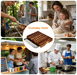 Planche à <span class=keywords><strong>découper</strong></span> <span class=keywords><strong>en</strong></span> <span class=keywords><strong>bois</strong></span> d'acacia massif de haute qualité, planche à <span class=keywords><strong>découper</strong></span> <span class=keywords><strong>en</strong></span> grain de <span class=keywords><strong>bois</strong></span>, bloc de boucher <span class=keywords><strong>en</strong></span> <span class=keywords><strong>bois</strong></span> pour légumes, fromages et hachage - Product Image 6