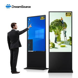 43 49 55 65Inch Android Touch Screen Kiosk Totem Display Advertising Player Ultra Thin Lcd Indoor Floor <b>Standing</b> Digital Signage - Product Image 2