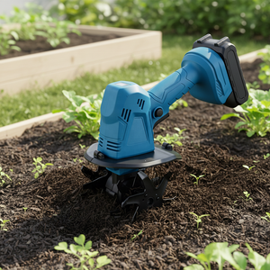 Nouvelle micro-motoculteur agricole rechargeable 850W, motoculteur rotatif manuel de petite taille pour usage domestique - Product Image 3