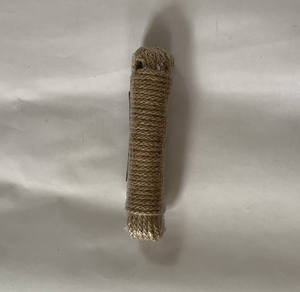 100ft 5mm Naturel Durable Biodégradable Tressé Jute Cordon 16 Brins Fabrication <span class=keywords><strong>de</strong></span> Bijoux Oeuvres Artisanat Emballage Cordes Creative - Product Image 4