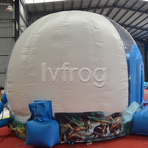 PVC 버블 하우스 풍선 스노우 글로브 사진 부스 어린이 파티 이벤트 - Product Image 5