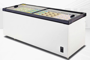 Mostrador Refrigerado de Dos Puertas para Exhibición de Comida Rápida a Baja Temperatura, Equipo de Catering en Venta - Product Image 4