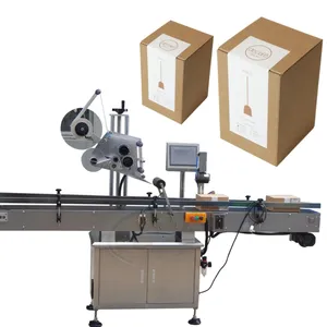 Shanghai Manufacturer Automatic Carton Pouch Can Sticker Box Labeling Machines