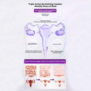クランベリー植物抽出物は、女性の子宮と生殖システムの健康を維持するのに役立ちます女性の親密なケア製品 - Product Image 2