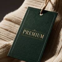 Etiquetas colgantes para prendas de vestir de cartulina blanca premium versátil de 400 g/m² con acabado mate de doble cara duradero, bolsas de Zhejiang de alta gama