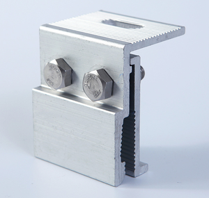 อลูมิเนียม <span class=keywords><strong>Kliplock</strong></span>/คลิปล็อคสำหรับรูปร่างที่แตกต่างกันโลหะแผ่นดีบุก Roof Top Mount Pv ติดตั้งจากเซียะเหมิน - Product Image 2