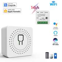 Interruptor de Luz Inteligente WiFi Homekit 2022, Interruptor Universal con Temporizador, Control Remoto Inalámbrico, Funciona con Productos de Automatización del Hogar Inteligente