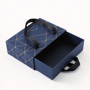 Scatole Scorrevoli con Logo Personalizzato Stampato, in Cartone Kraft Rigido, Universali, per Confezioni Regalo, con Fodera in Spugna e Laminazione Opaca - Product Image 2