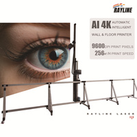Impresora de Pared Portátil AI 4K, Impresora UV Vertical, Máquina de Murales para Publicidad Exterior